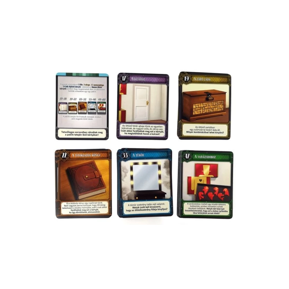 dV Giochi Szabadulópakli: A függöny mögött társasjáték (DAV34125)