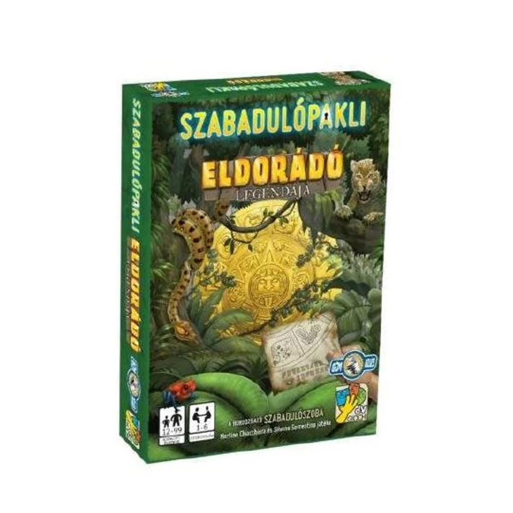 dV Giochi Szabadulópakli: Eldorádó legendája társasjáték (DAV34126)