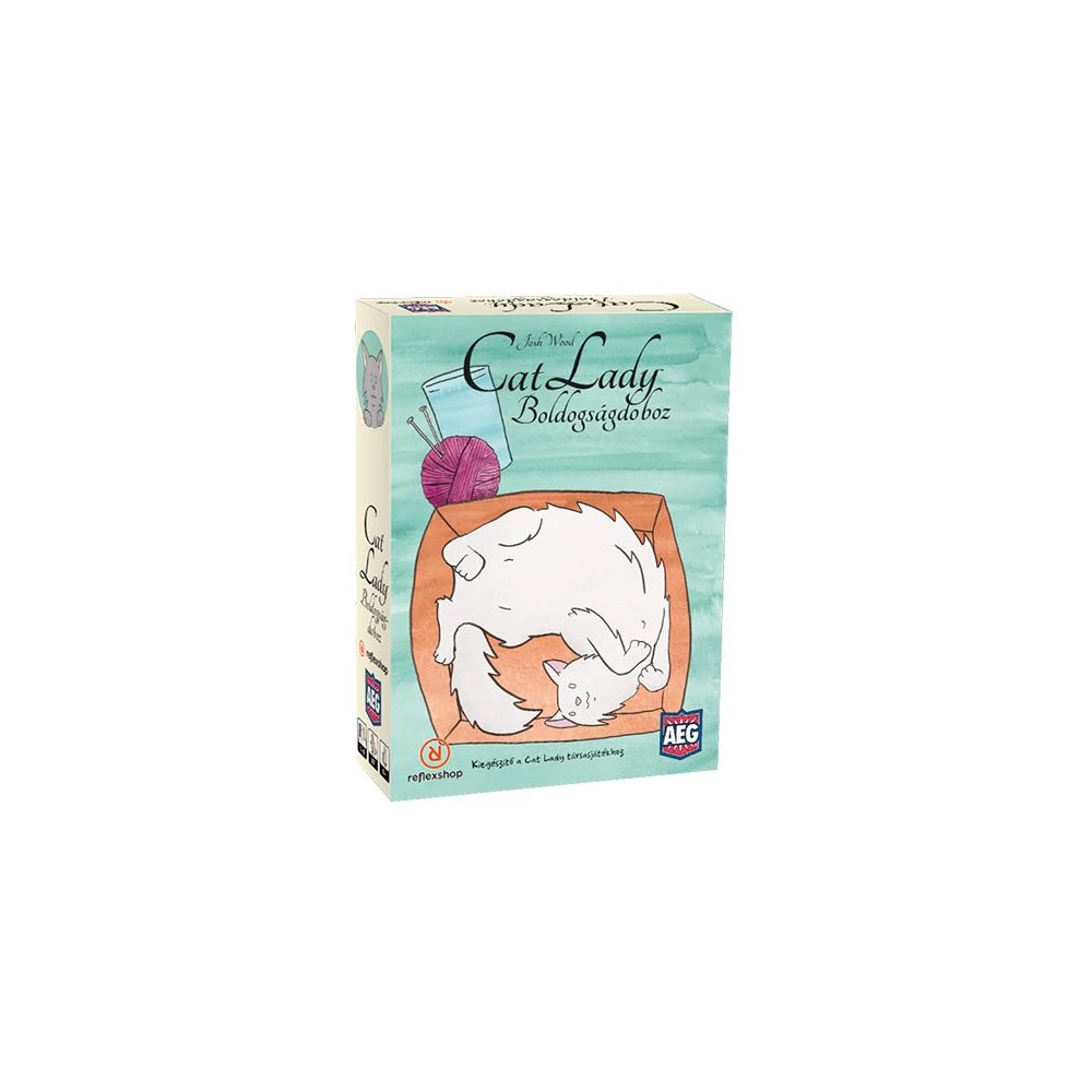 Asmodee Cat Lady Boldogságdoboz társasjáték kiegészítő