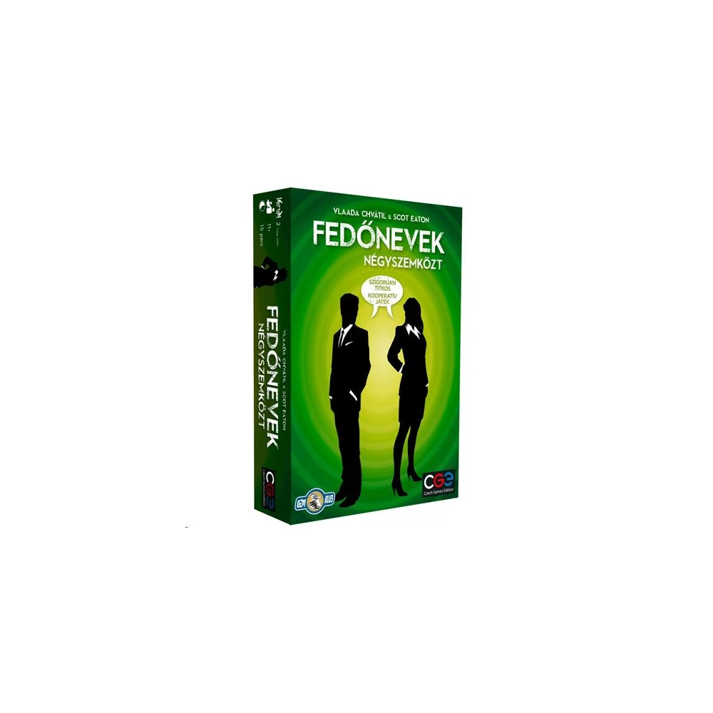 Asmodee Fedőnevek négyszemközt társasjáték (CZE32258)