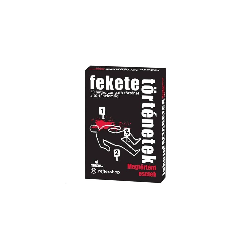 Asmodee Fekete történetek - Megtörtént esetek társasjáték (MSEBSRCE)