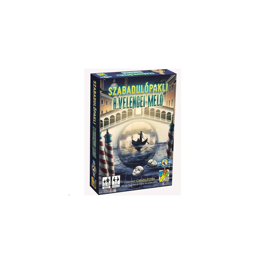 Asmodee Szabadulópakli: A velencei meló társasjáték