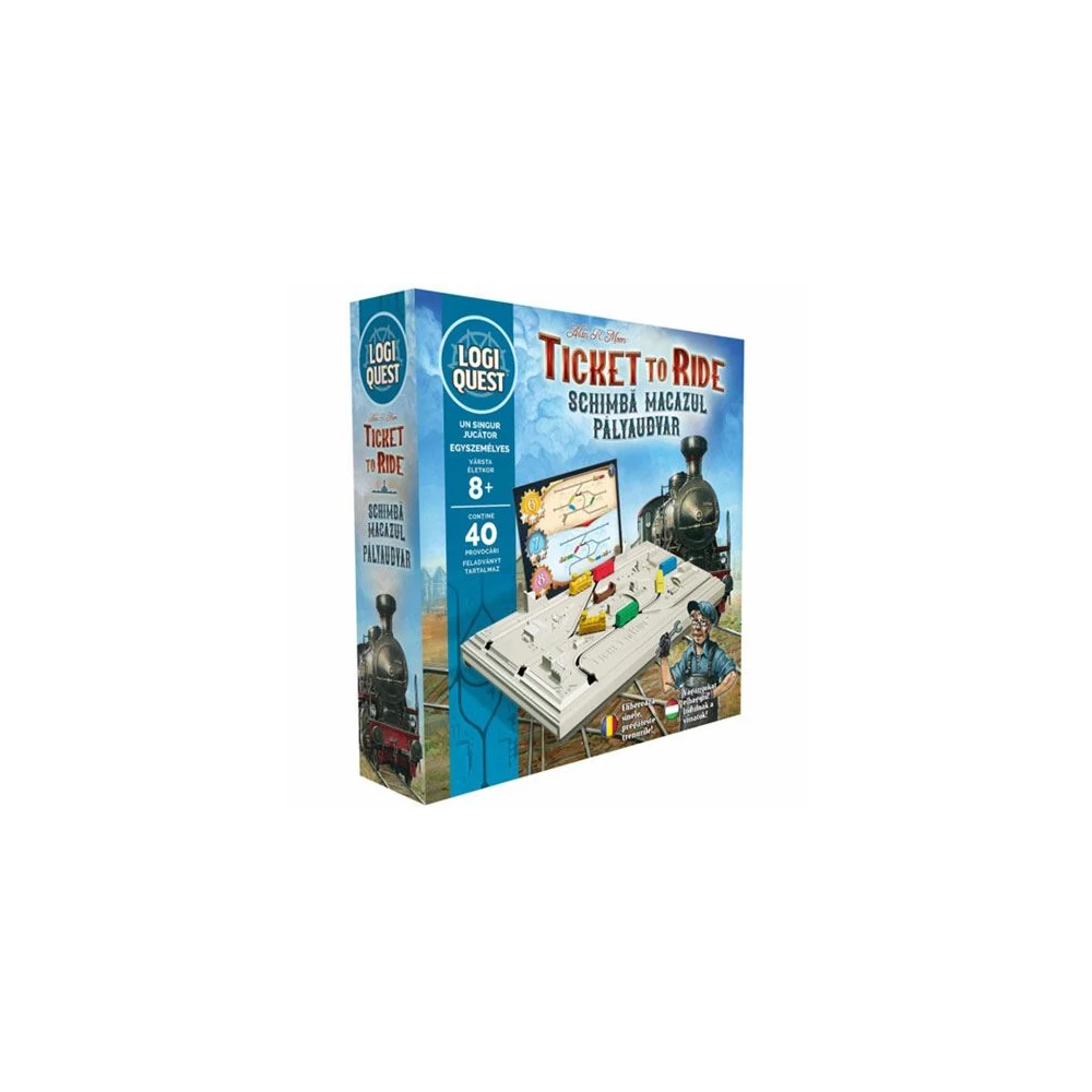 Asmodee Ticket to Ride - Pályaudvar logikai társasjáték (ASM34653)