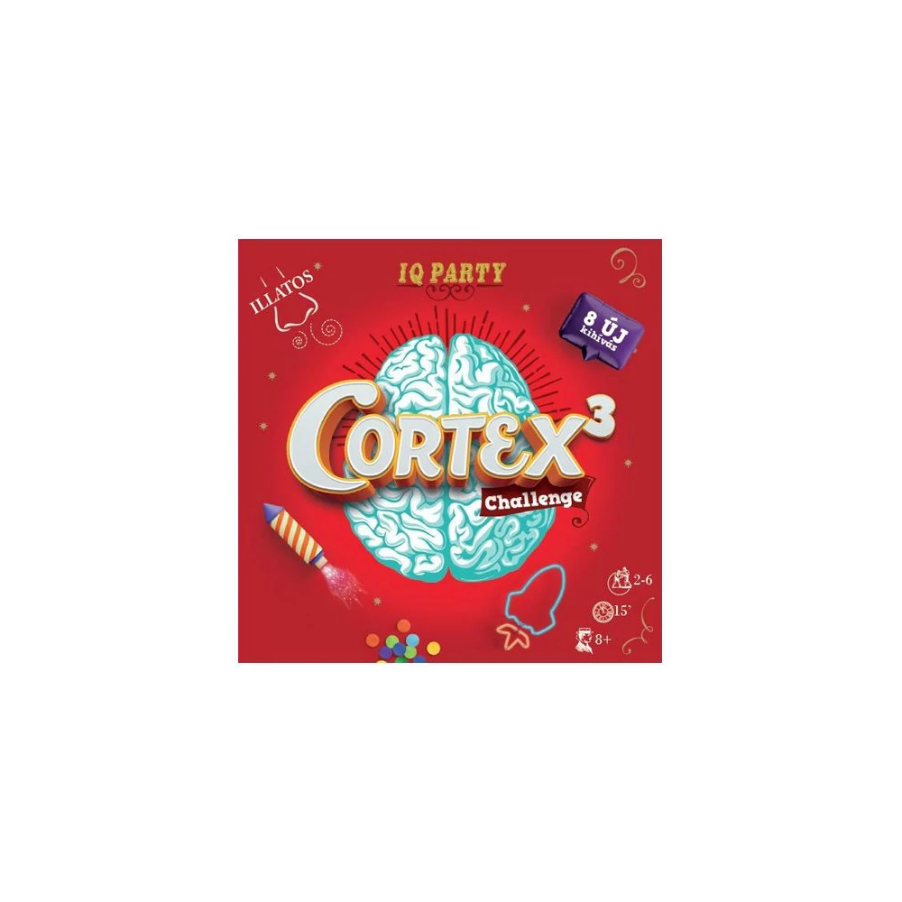 Captain Macaque Cortex Challenge 3 - IQ party társasjáték (CMC10004)