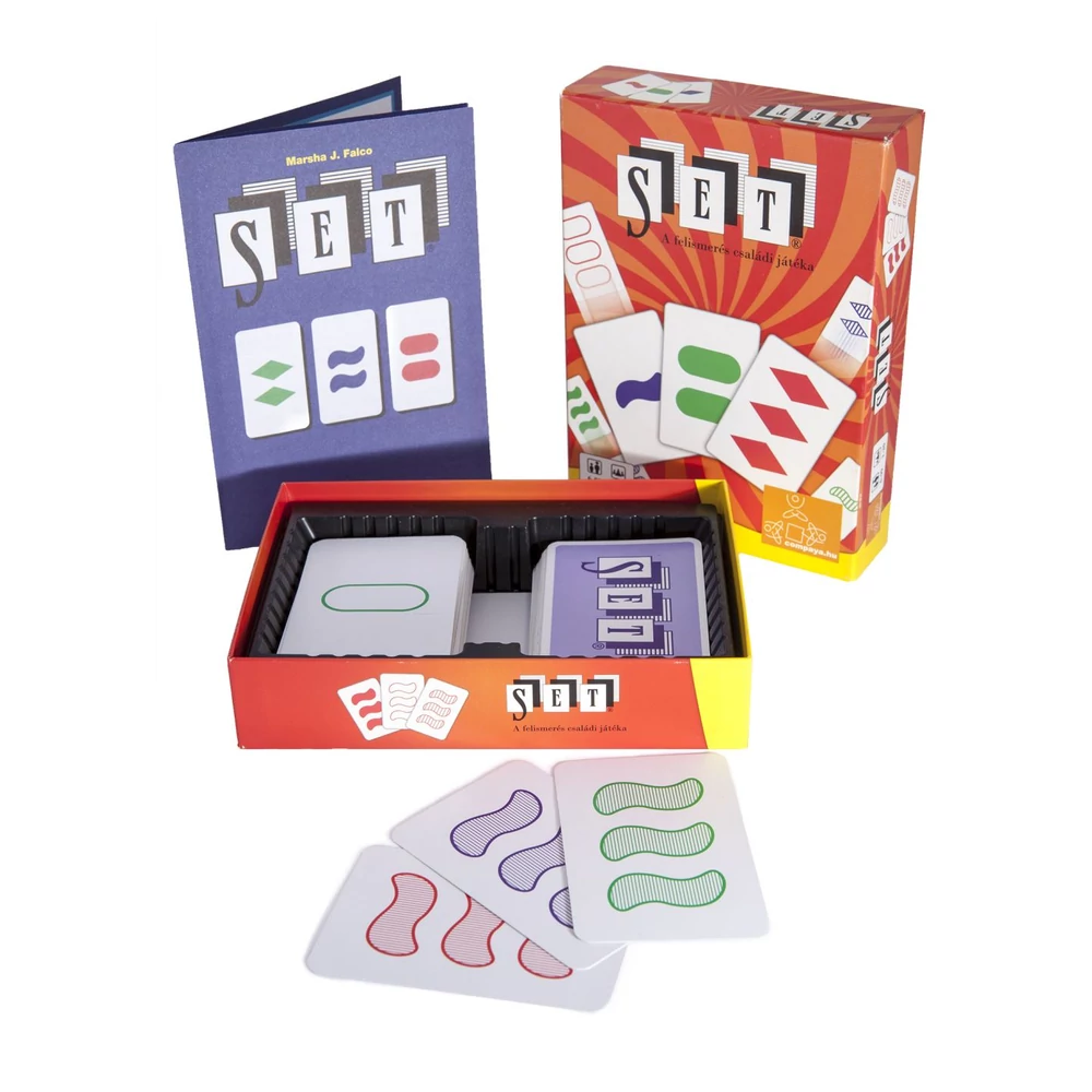 Set Enterprises Set A felismerés családi játéka társasjáték (3366)