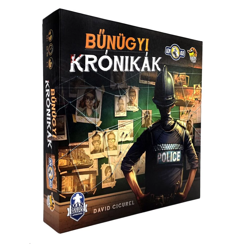 Lucky Duck Games Bűnügyi krónikák társasjáték (LDG10001)
