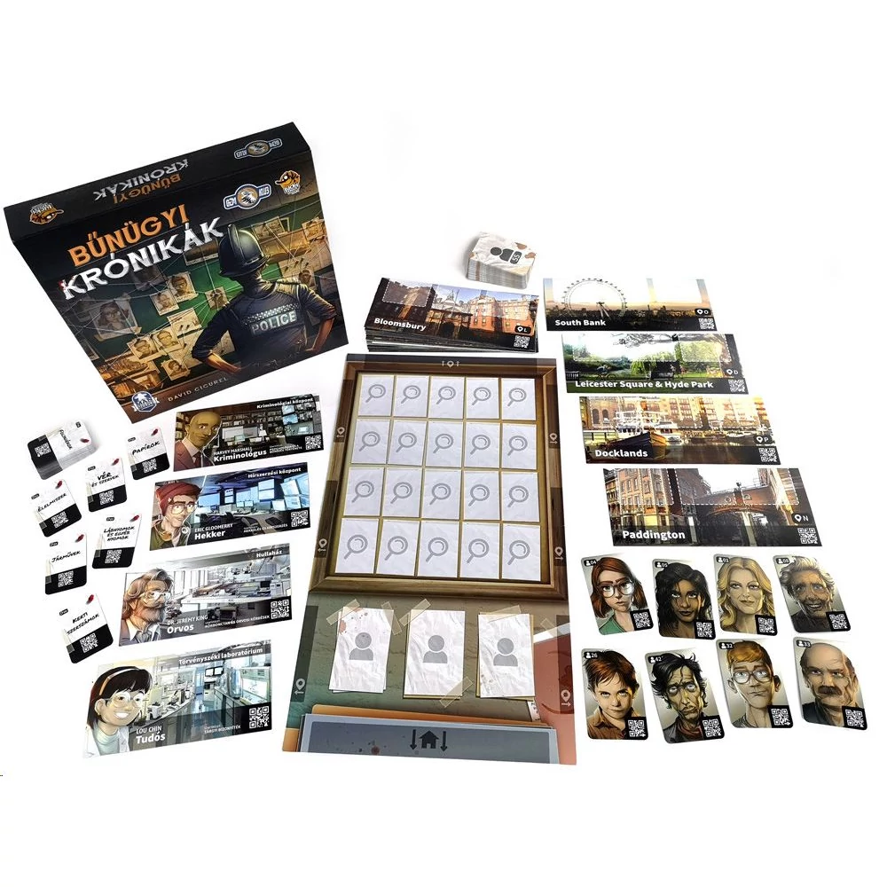 Lucky Duck Games Bűnügyi krónikák társasjáték (LDG10001)