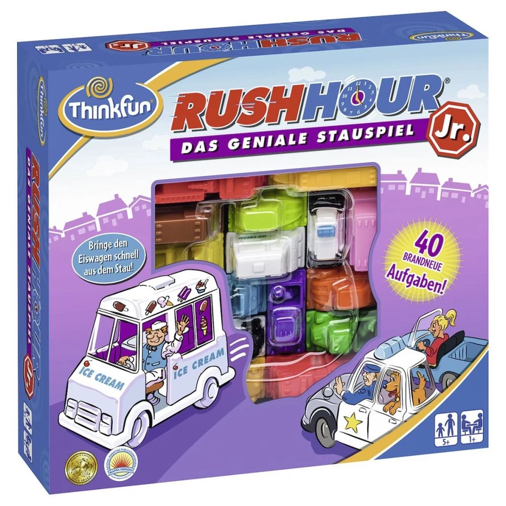 Thinkfun Rush Hour Junior - Csúcsforgalom logikai játék (THI21465)