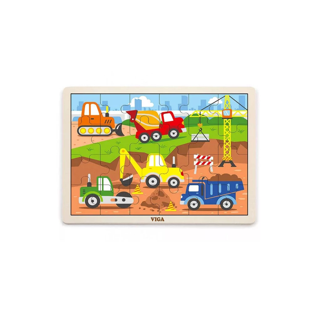 24 db-os puzzle (munkagépek)