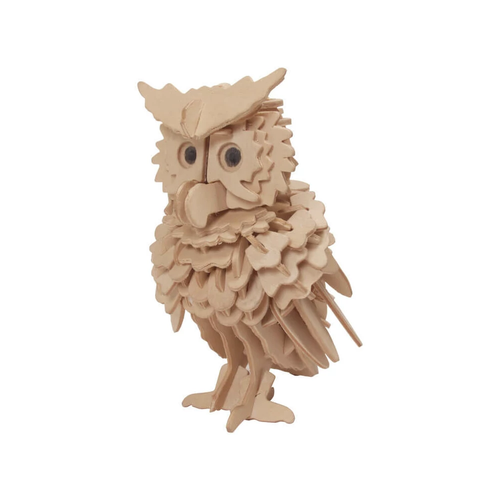 3D puzzle bagoly (natúr)