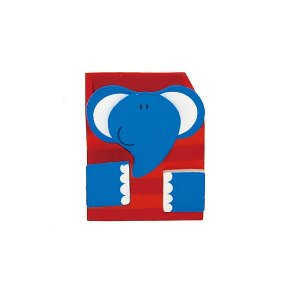 Csipeszes ceruzatartó (elefánt)