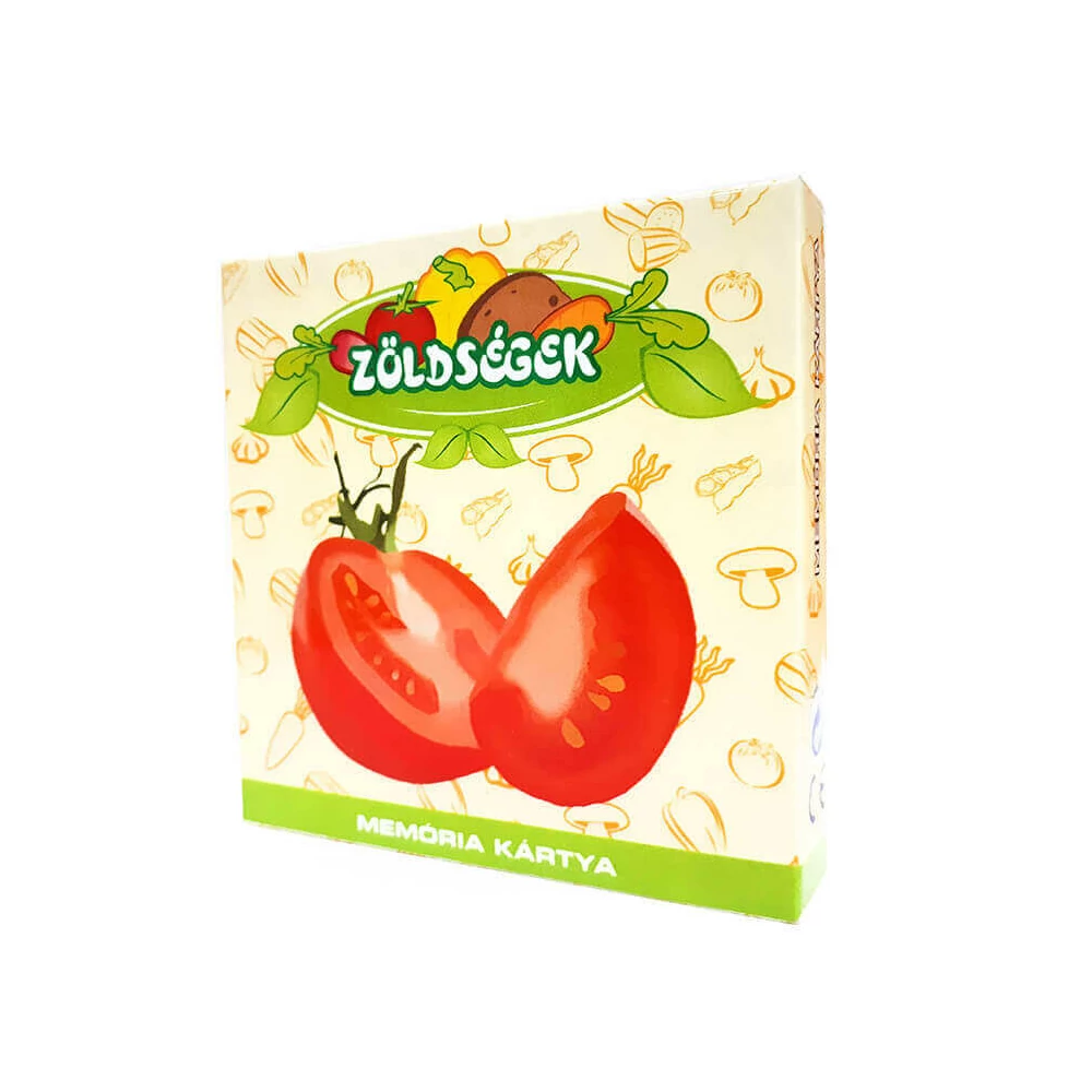 Memóriakártya: Zöldségek