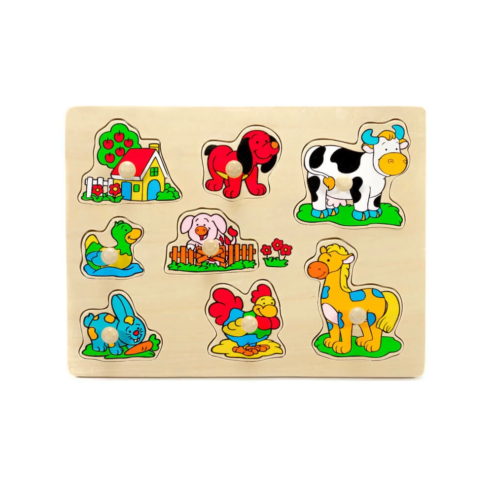 Fogantyús puzzle (házikós)