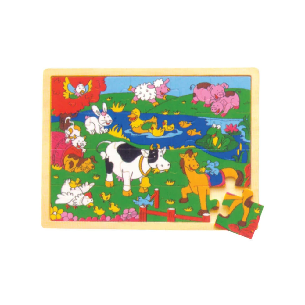 Puzzle 20 db-os (háziállatos)