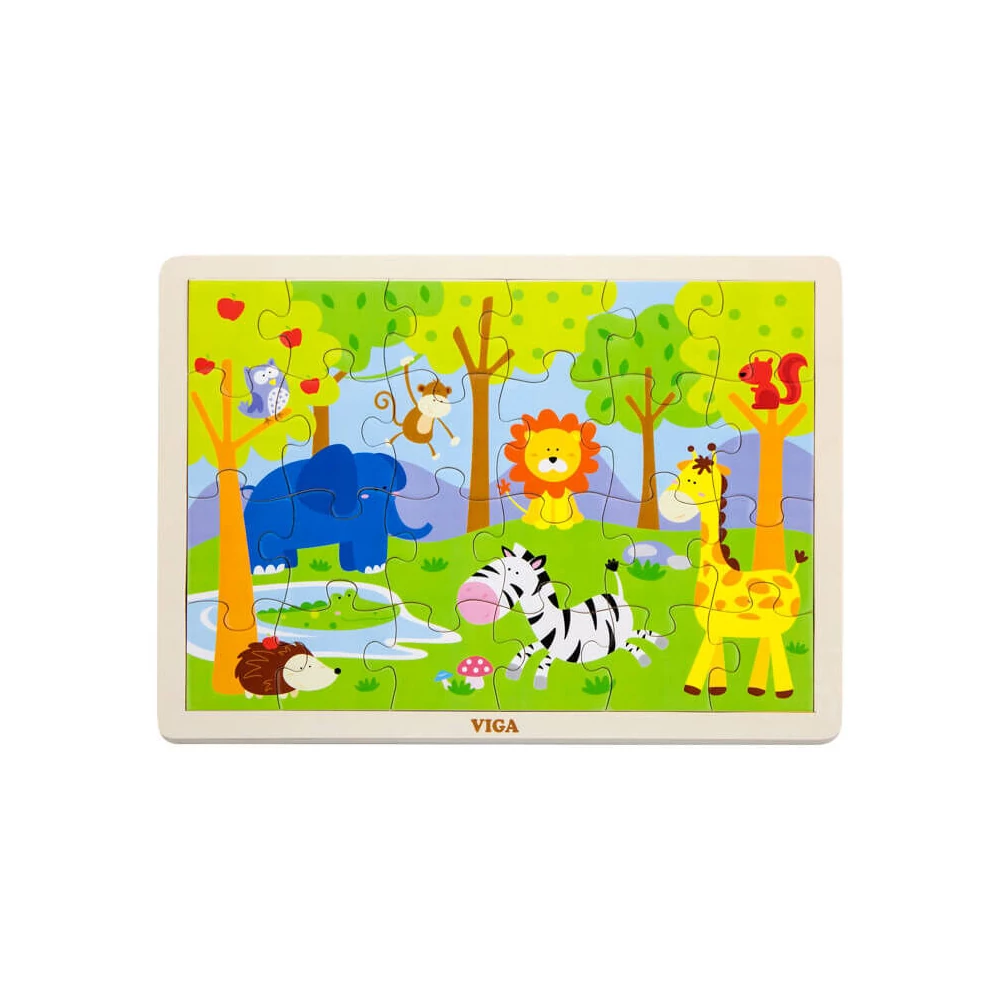 Puzzle 24 db-os (vadállatos)