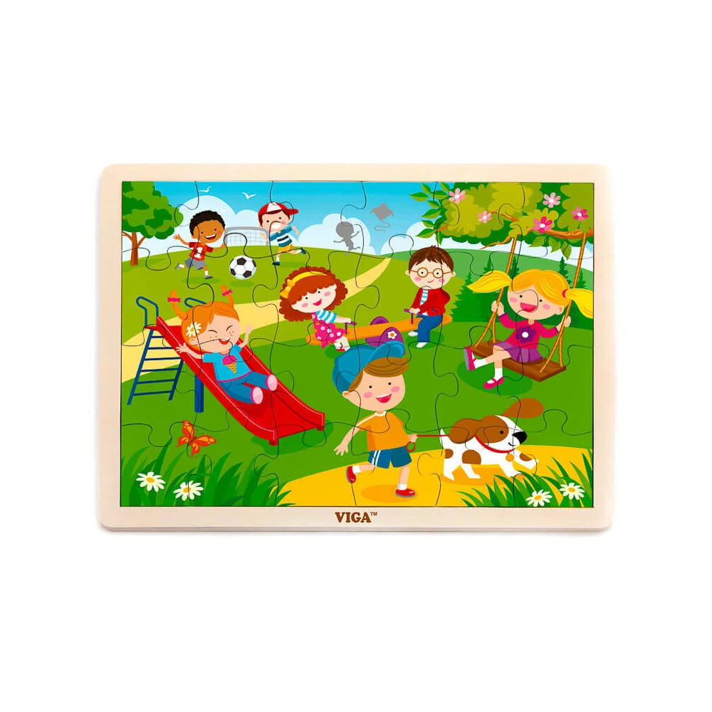 Puzzle 4 évszak, 24 db-os (tavasz)