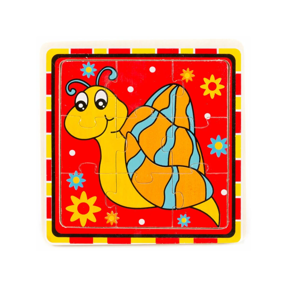 Puzzle 9 db-os (csigás)