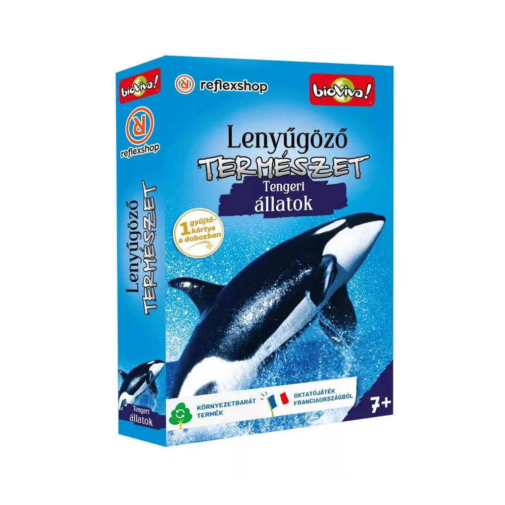 Lenyűgöző természet: Tengeri állatok társasjáték
