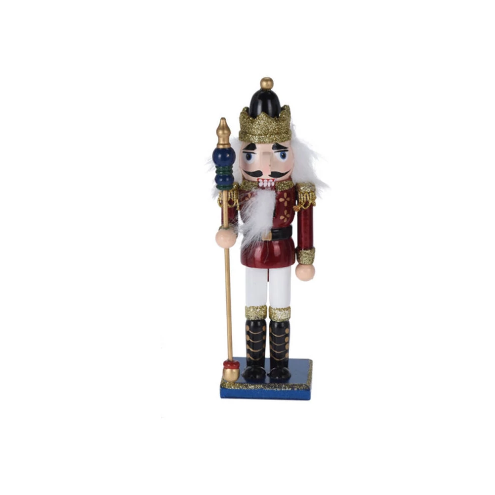 Diótörő (fehér nadrágban, koronás, 25 cm-es)