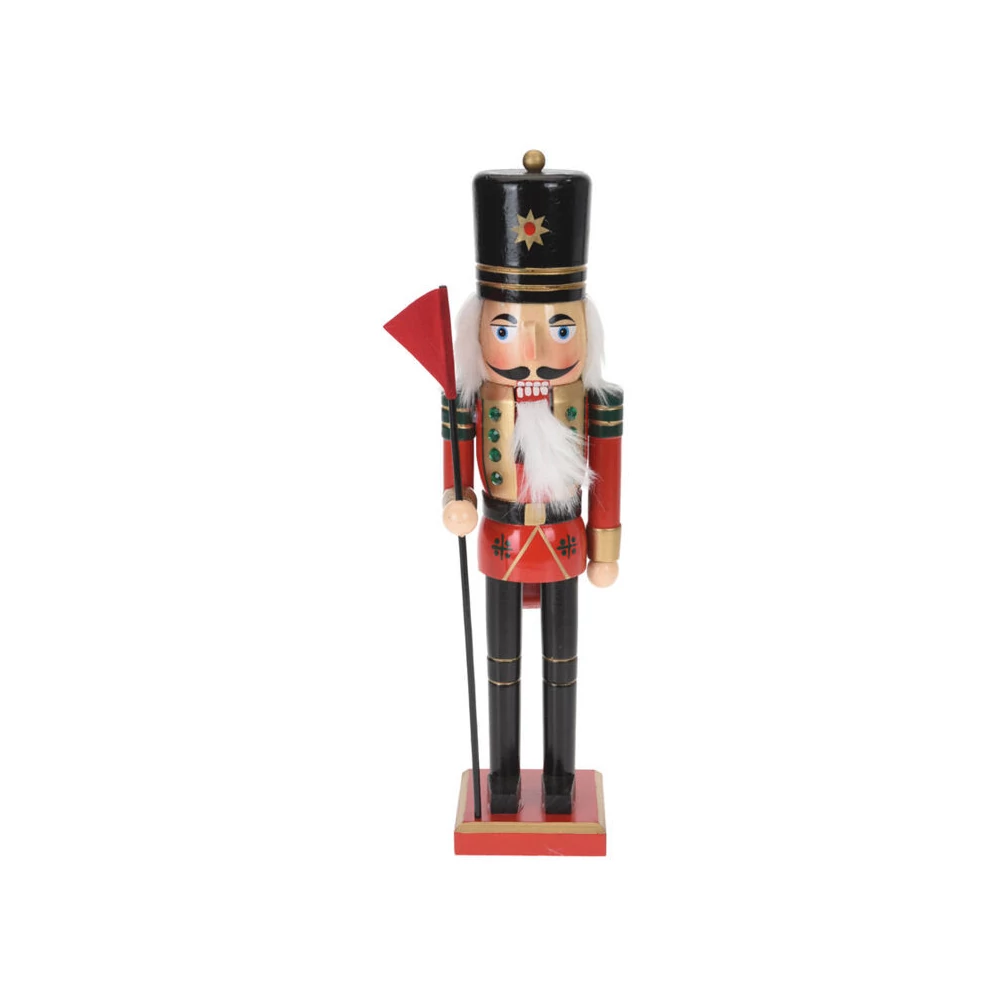 Diótörő (fekete nadrágban, zászlóval, 50 cm-es)