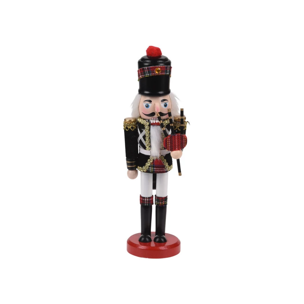 Diótörő (skót dudával, fehér nadrágban, 25 cm-es)