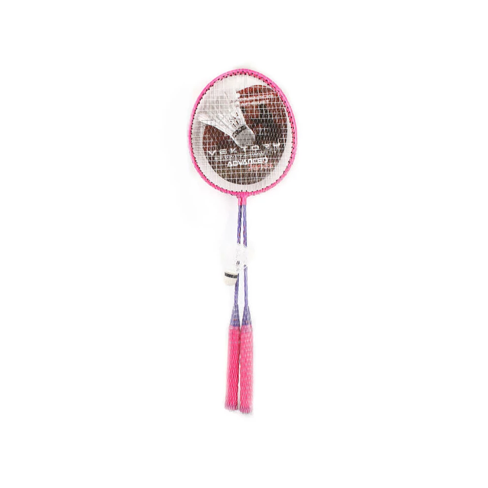 Vektory fém tollasütő készlet 1db labdával (pink-lila)