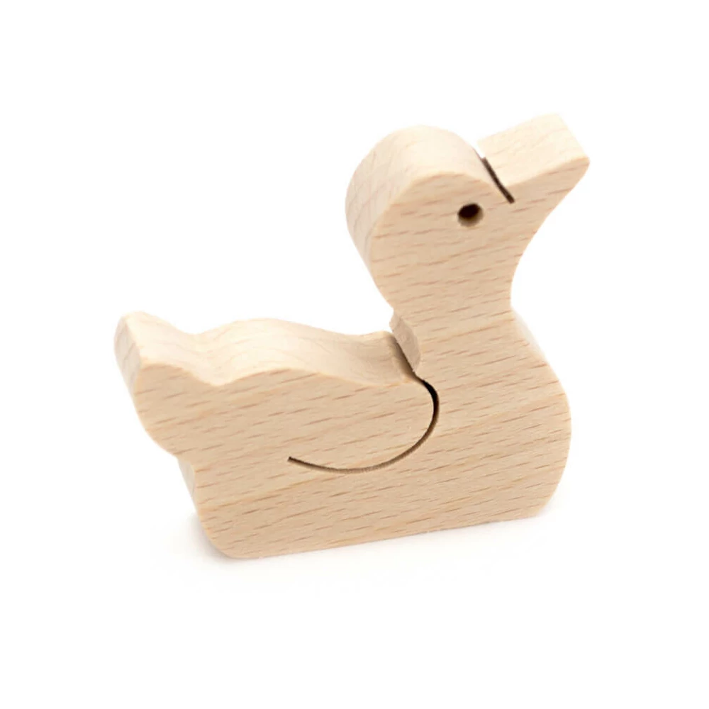 Natúr kis figura (kacsa)