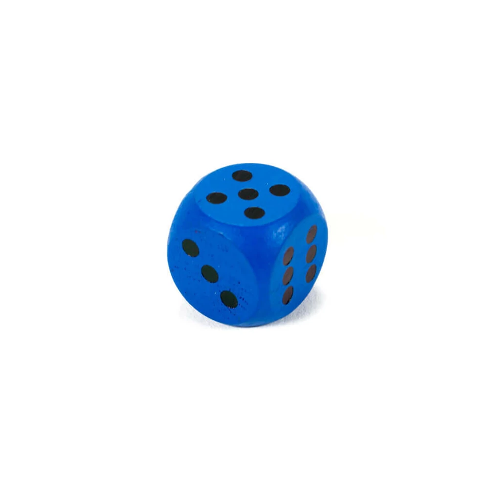 Fa dobókocka 1,5 cm (kék)