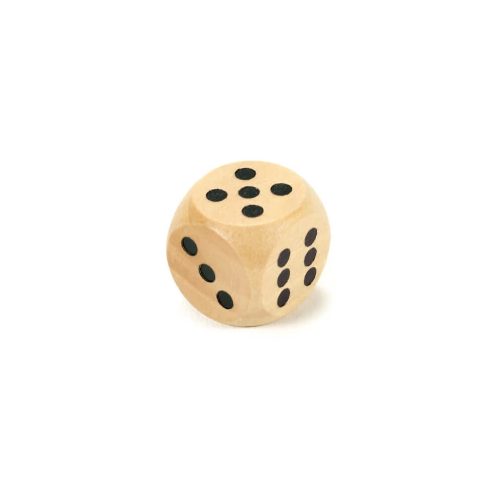 Fa dobókocka 1,5 cm (natúr)