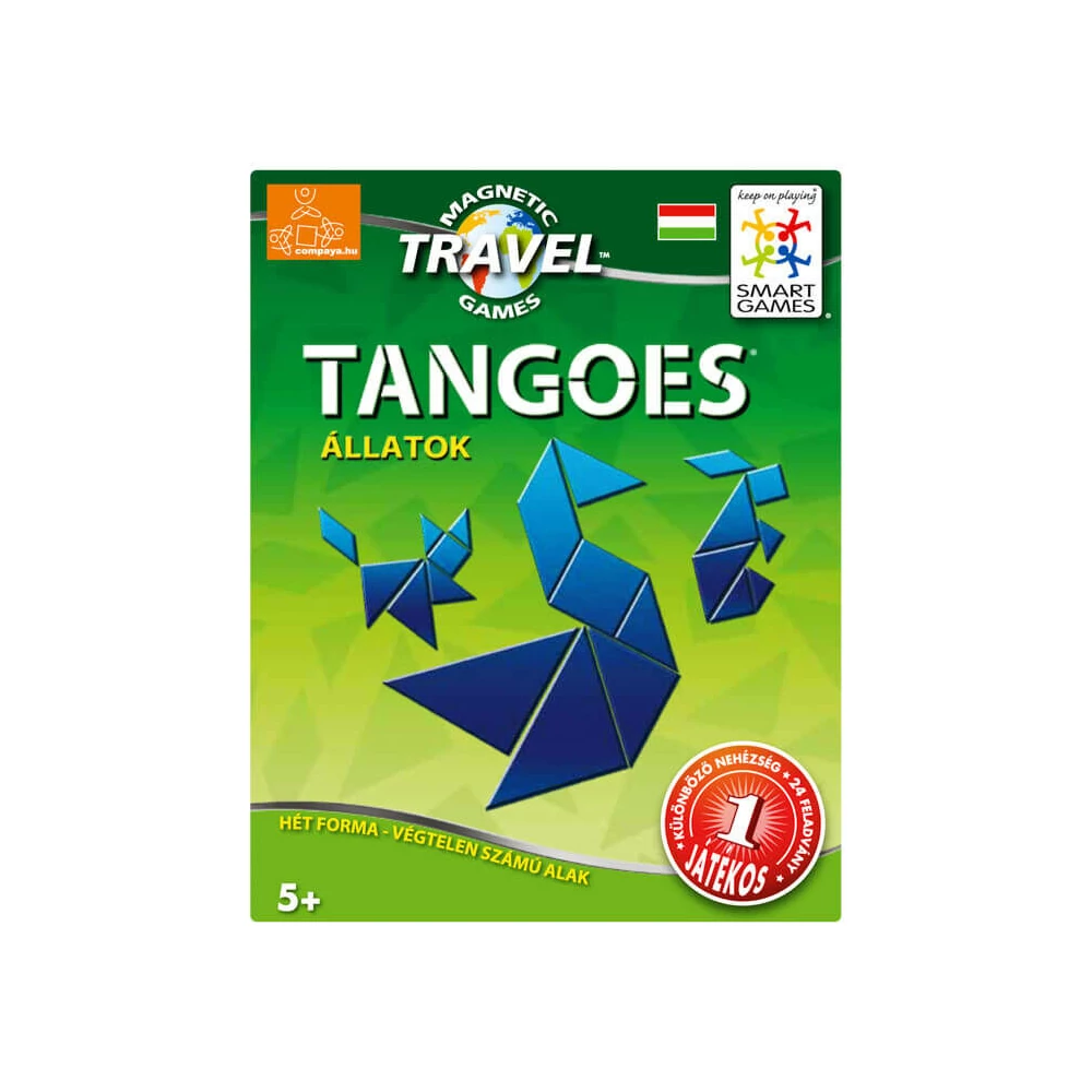 Smart Games Magnetic Travel: Tangoes - Állatok