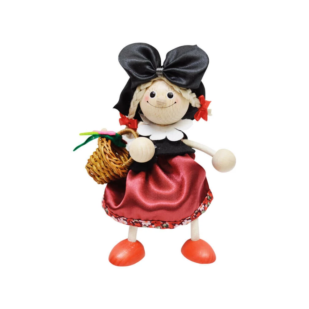 Rugós figura (elzászi lány)