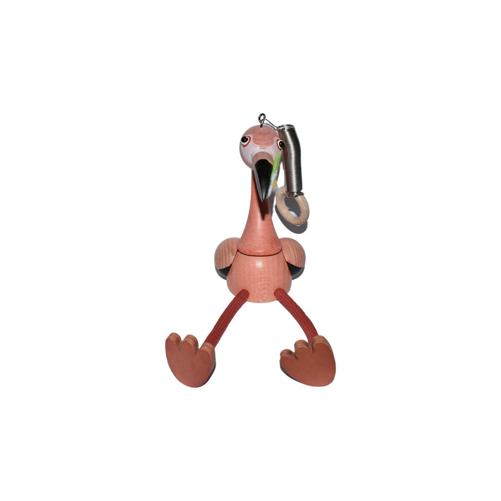 Rugós figura (flamingó)