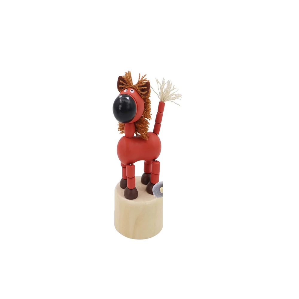 Nyomogatós figura - ló