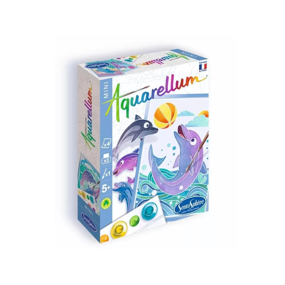 Festő készlet (mini) - delfines
