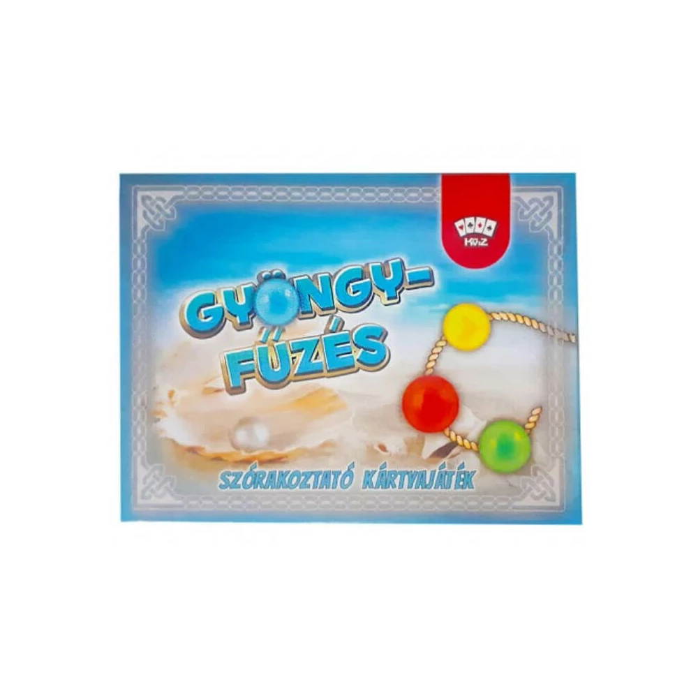 Gyöngyfűzés kártya (dobozos)