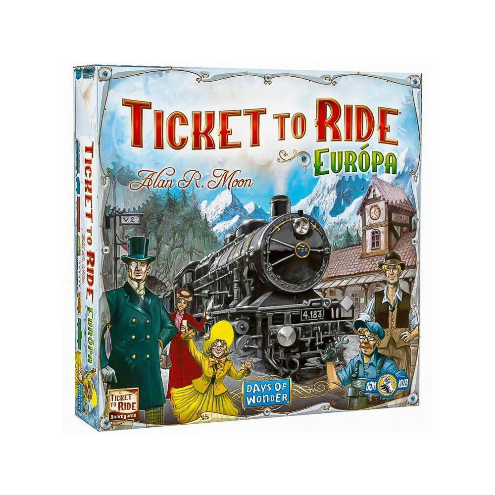 Ticket to Ride Európa - Stratégiai társasjáték