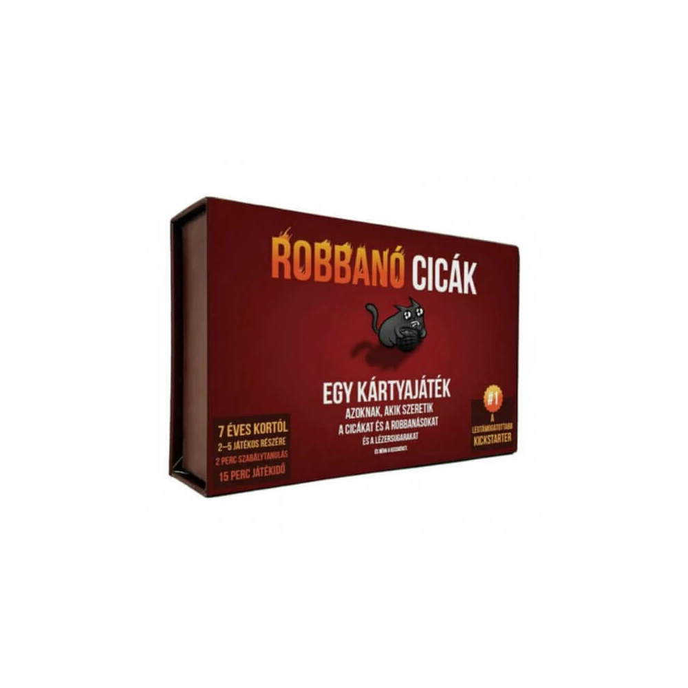 Robbanó Cicák - Kártyajáték