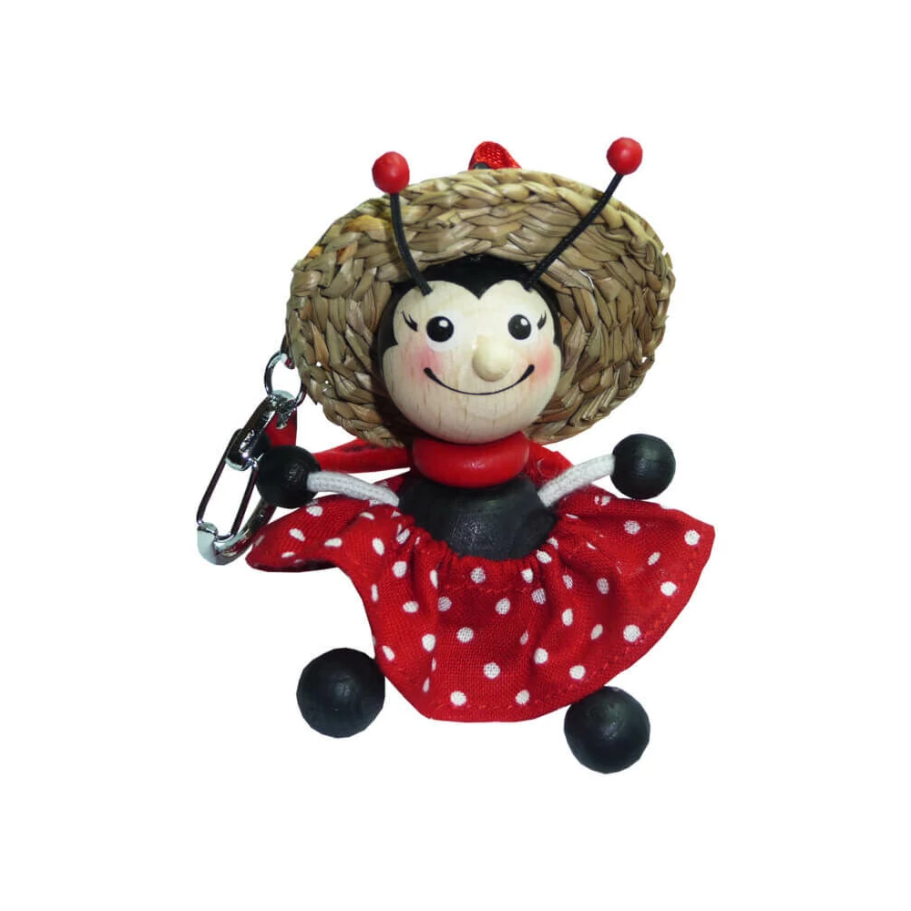 Kulcstartó r (katica lány)