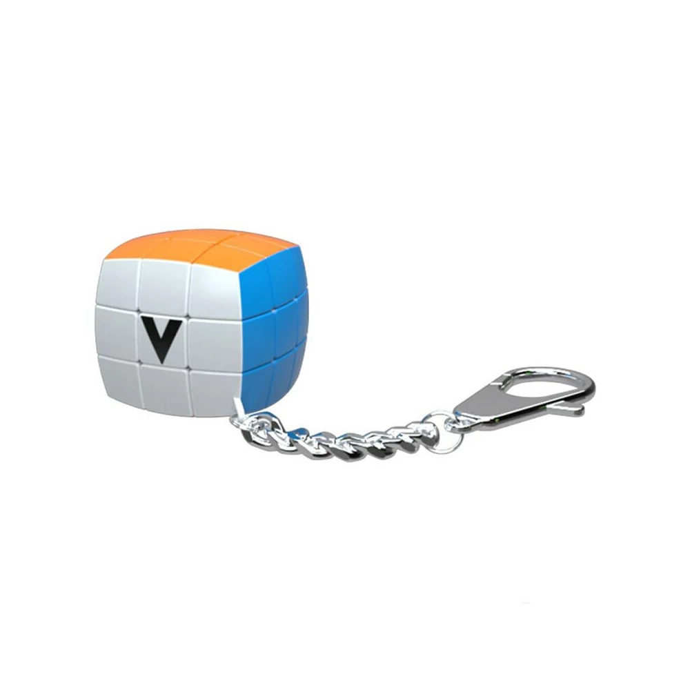V-Cube (Rubik alapú) kulcstartó kocka (3x3, lekerekített)
