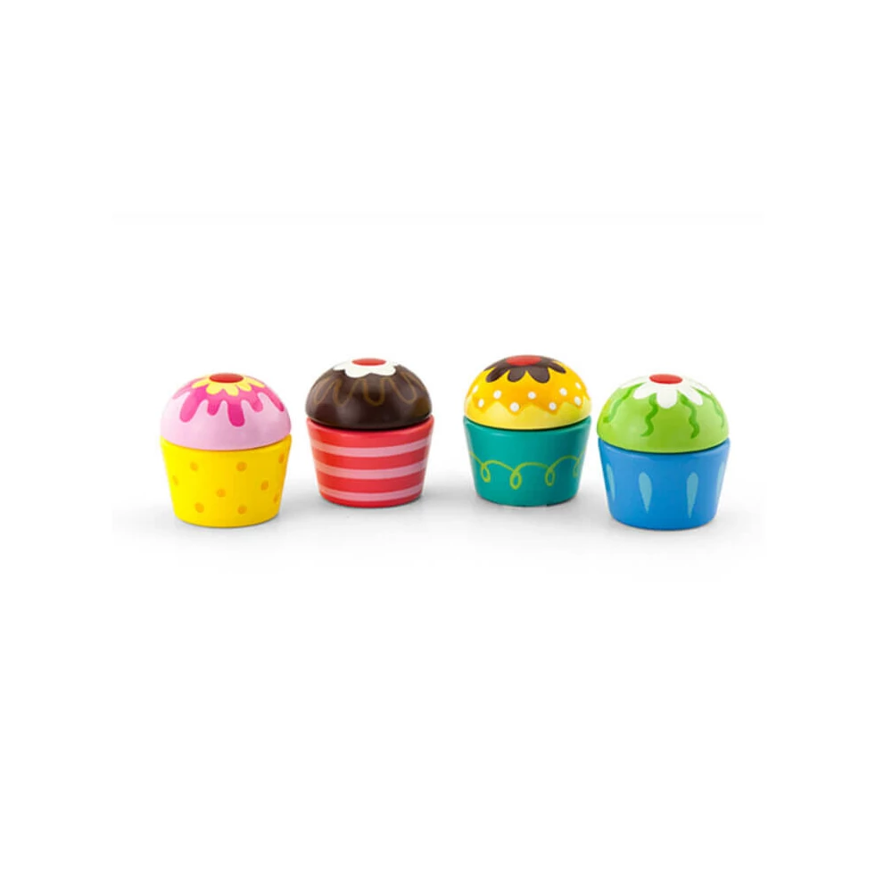 Játék muffin fából (4 db-os)