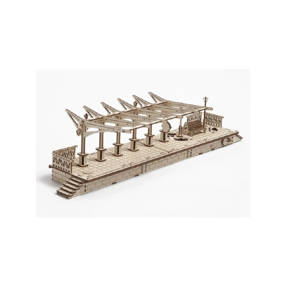 UGEARS Vasútállomás – mechanikus modell