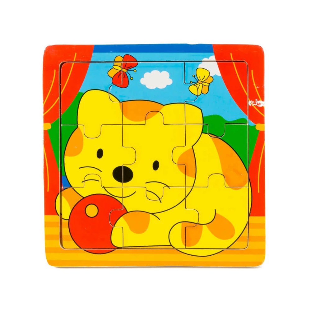 Puzzle 9 db-os (cicás)