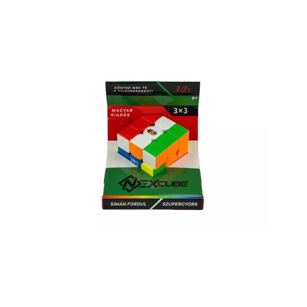 NEXcube 3x3 kocka, magyar zászló (rubik kocka)