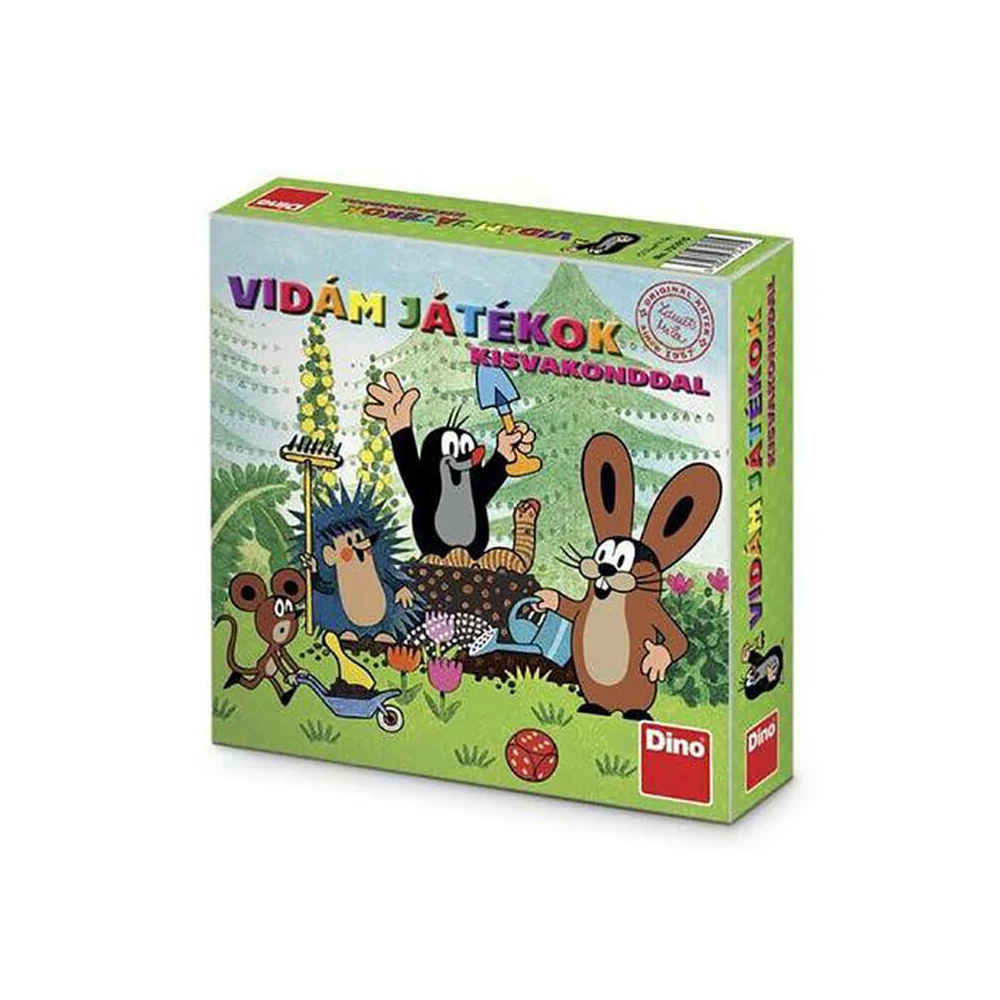 Vidám játékok kisvakonddal