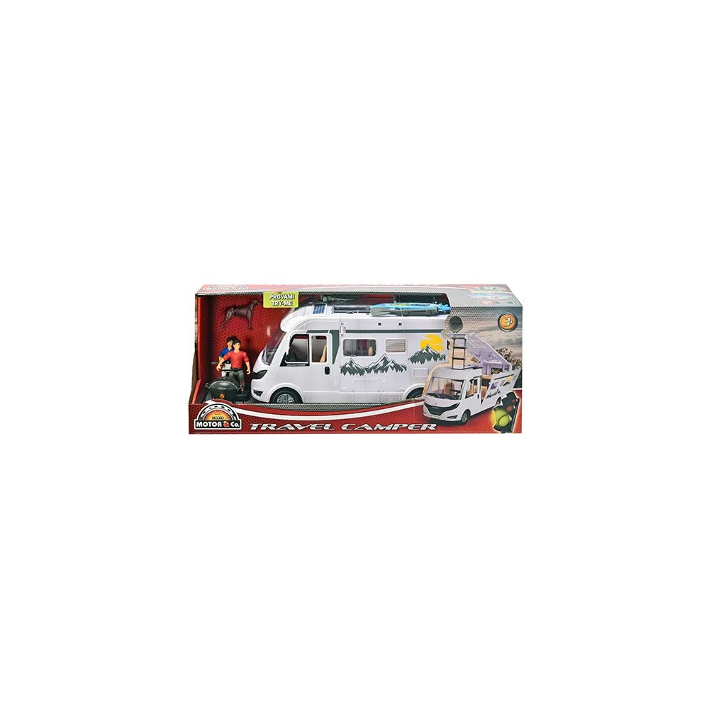 Dickie Toys Hymer Camping Van lakóautó kiegészítőkkel 30cm (203837021)