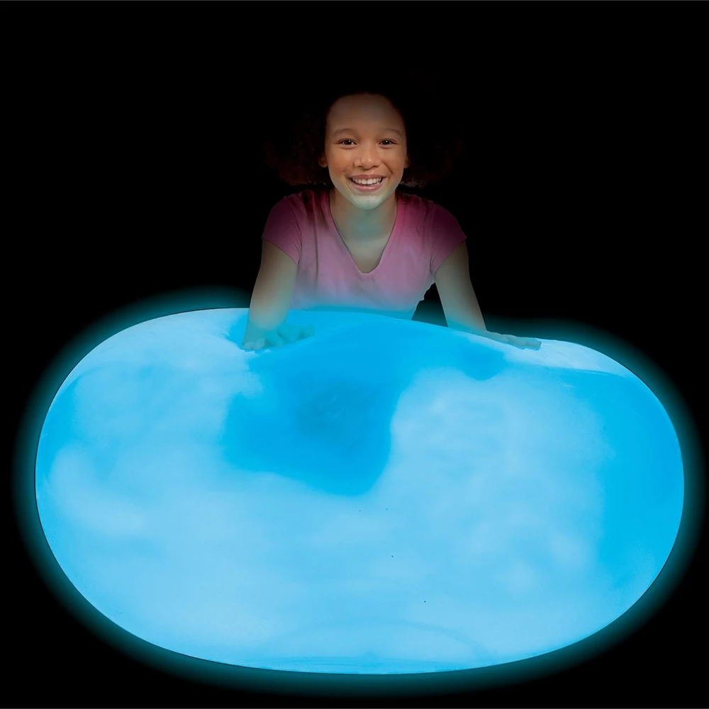 Világító Super Glo Wubble, 75 cm - kék