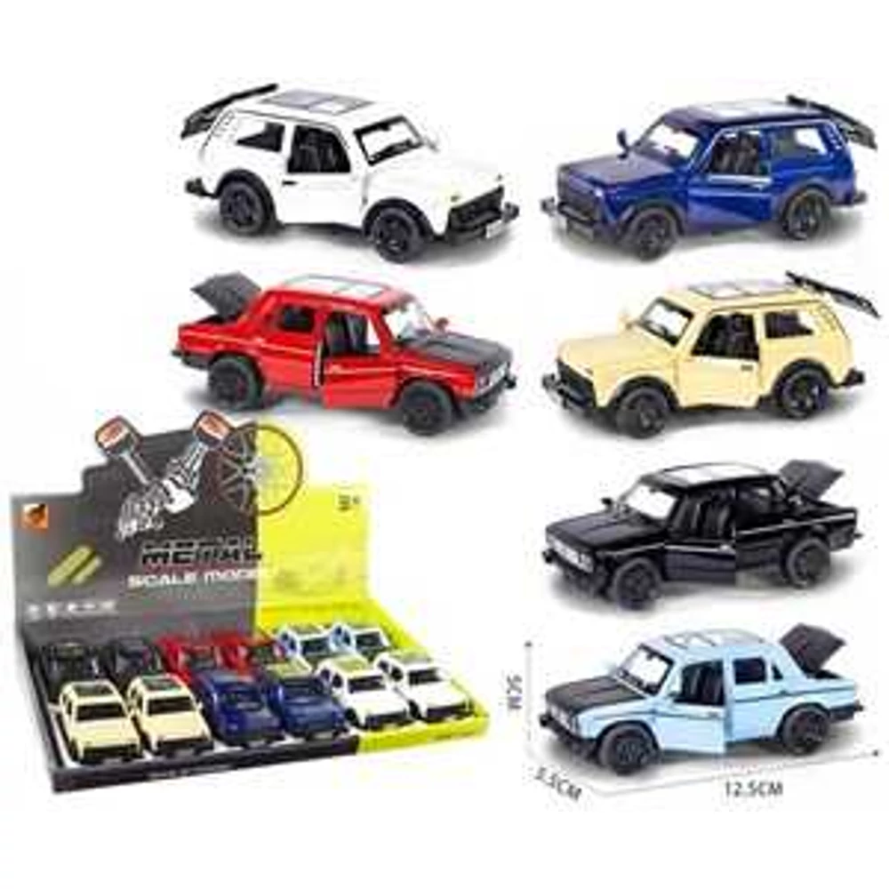 Lada Niva és Lada 1500 fém autó, többféle