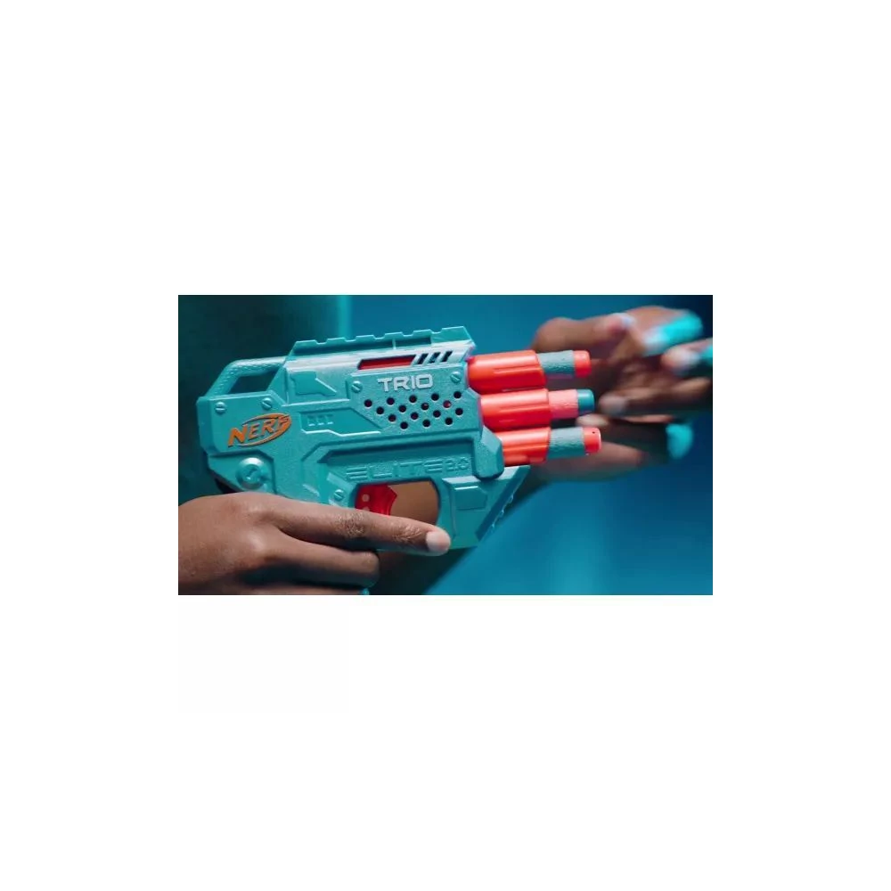 Nerf Elite 2.0: Trio Td-3 játékfegyver 6 darab szivacslövedékkel
