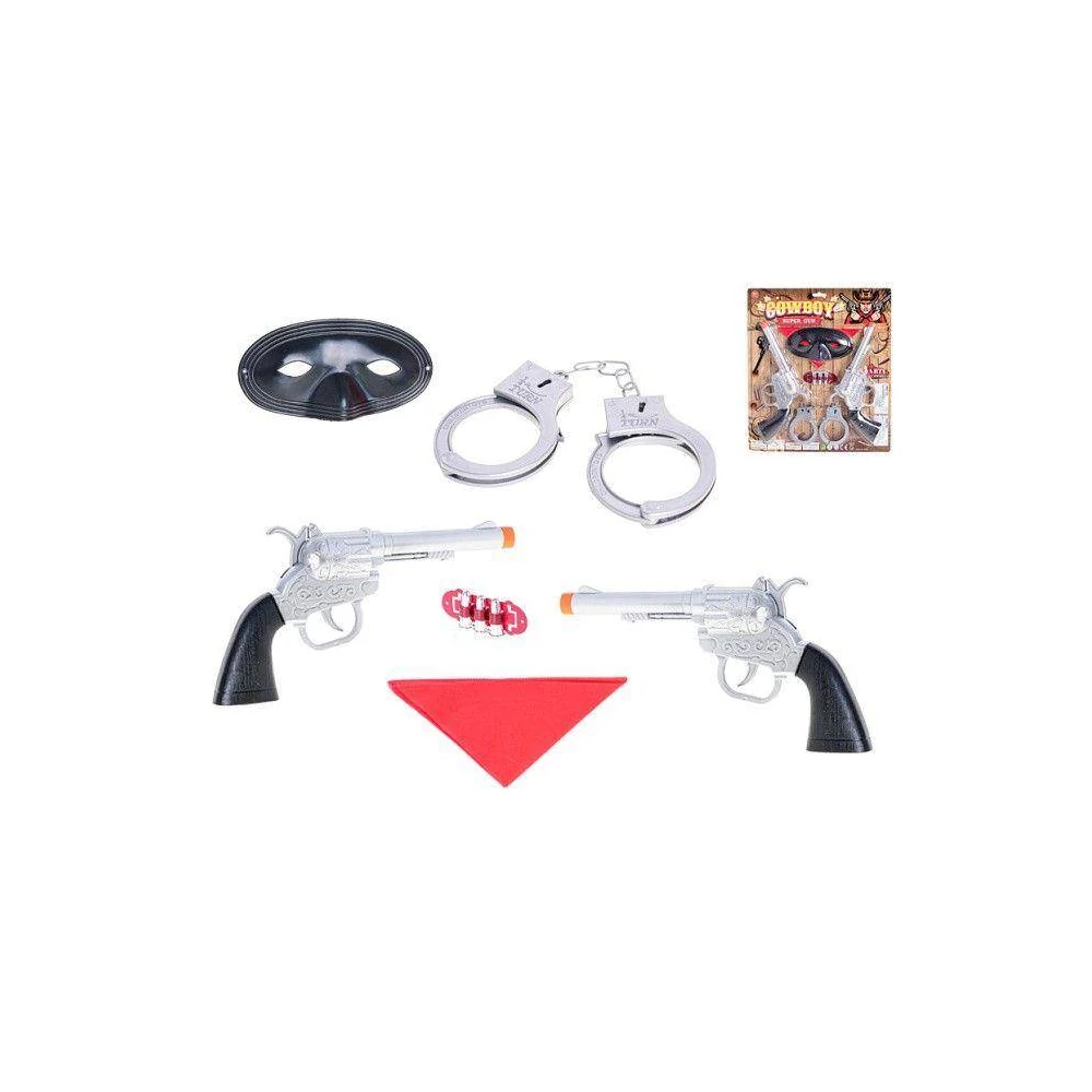 Cowboy szett 2 fegyverrel