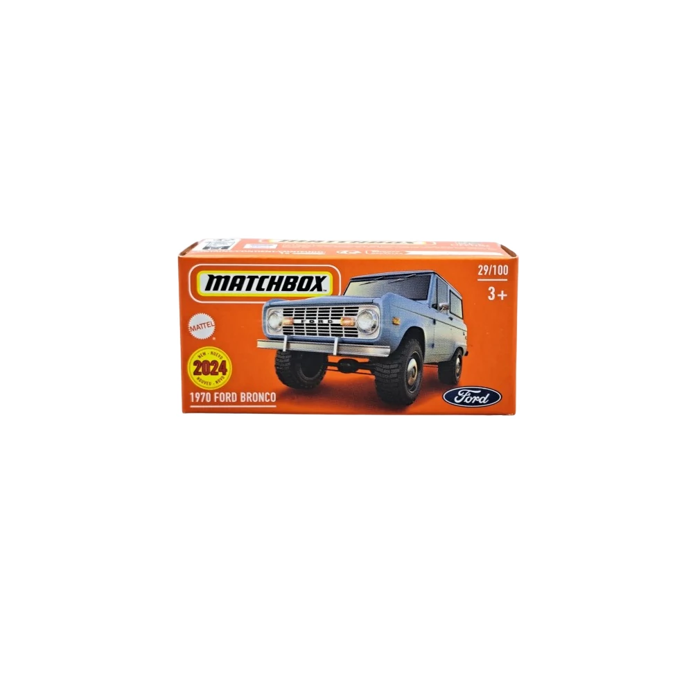 Matchbox 1970 Ford Bronco fém autó 1:64